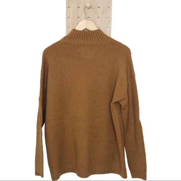 ANTHROPOLOGIE LALIA MOCK NECK PULLOVER - Picture 4 of 6